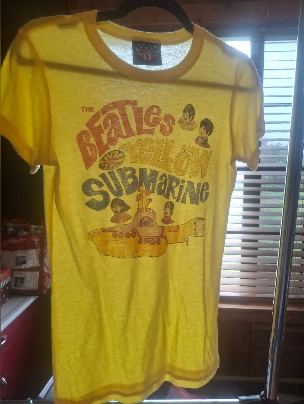 The Beatles Yellow Submarine Kids Tee - Yellow